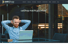 Tablet Screenshot of catshop.de